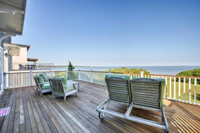 Luxe Waterfront East Quogue Home with Beach On-Site!